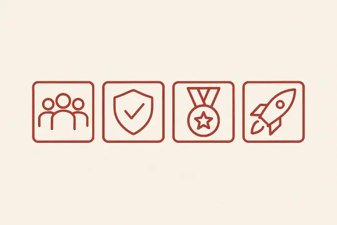 BBC Group corporate values — Teamwork, Integrity, Courage, Engagement